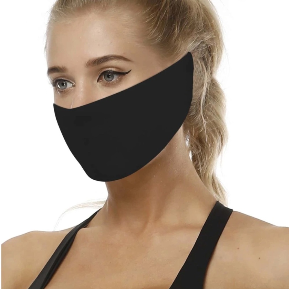 Black Headband Mask